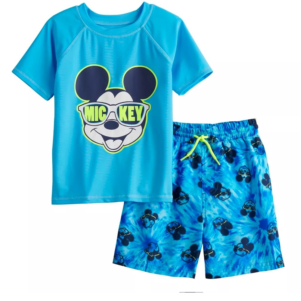 Disney Mickey Mouse Baby Swim Set - Blue